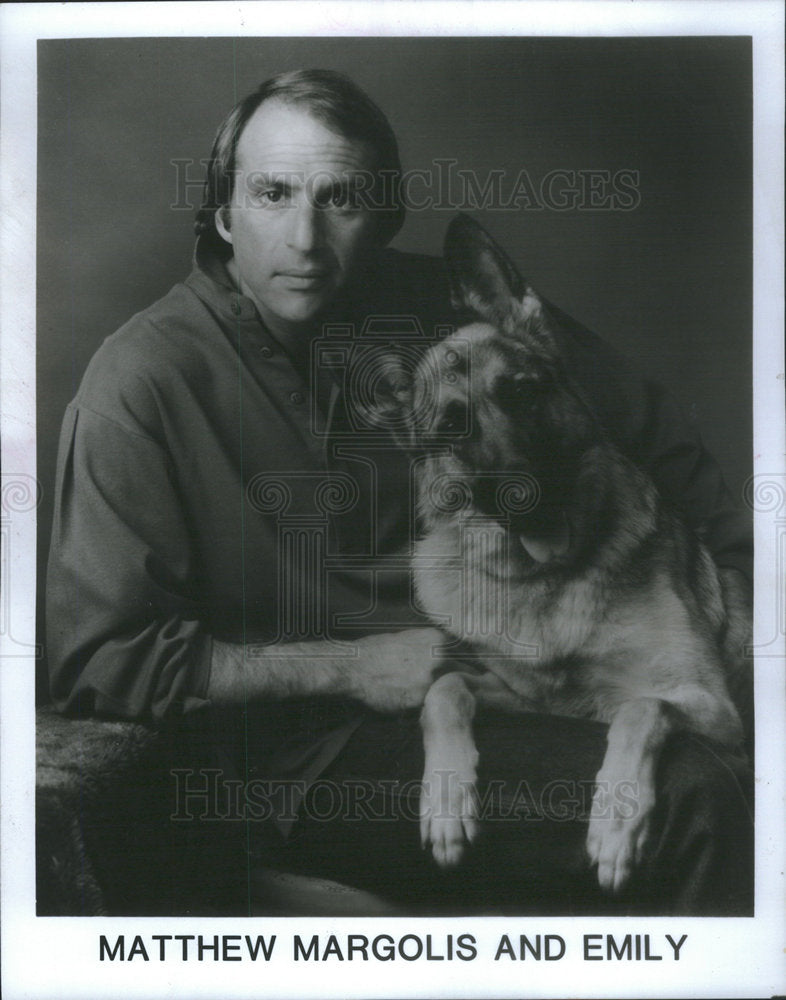 1987 Press Photo MATTHEW MARGOLIS HEAD DOGGIE COURT NATIONAL INSTITUTE DOG - Historic Images