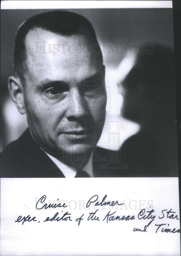 1967 Cruise Palmer American Newspaper Editor - Historic Images