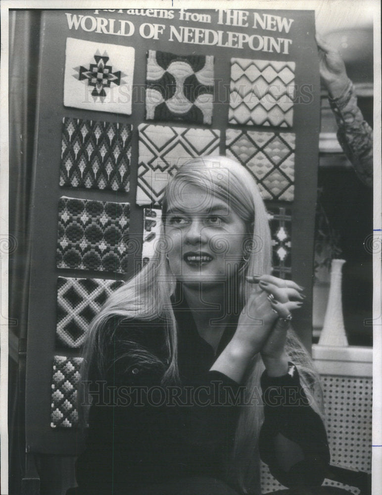 1972 Embroider Lisbeth Ransio - Historic Images