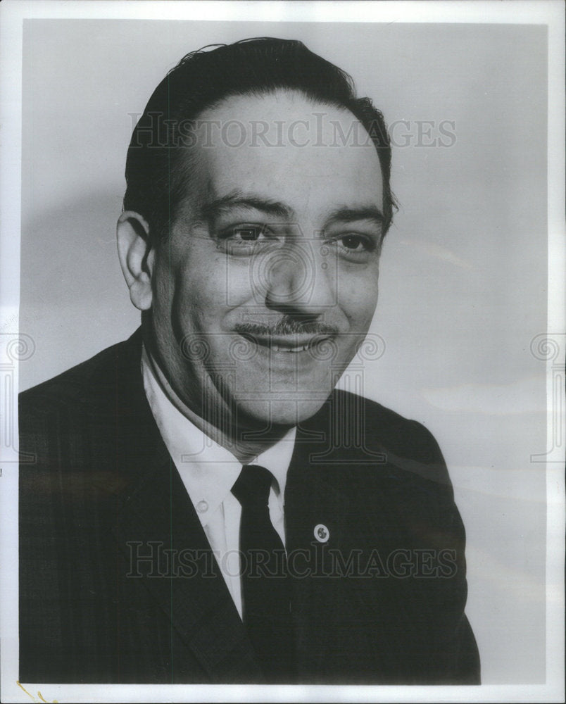 1964 Press Photo Mr Hy Pawlow Vice President Dunbar Builders Corporation - Historic Images