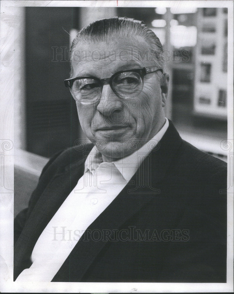 1967 Gunnar Palm United States Skokie Illinois Businessman - Historic Images