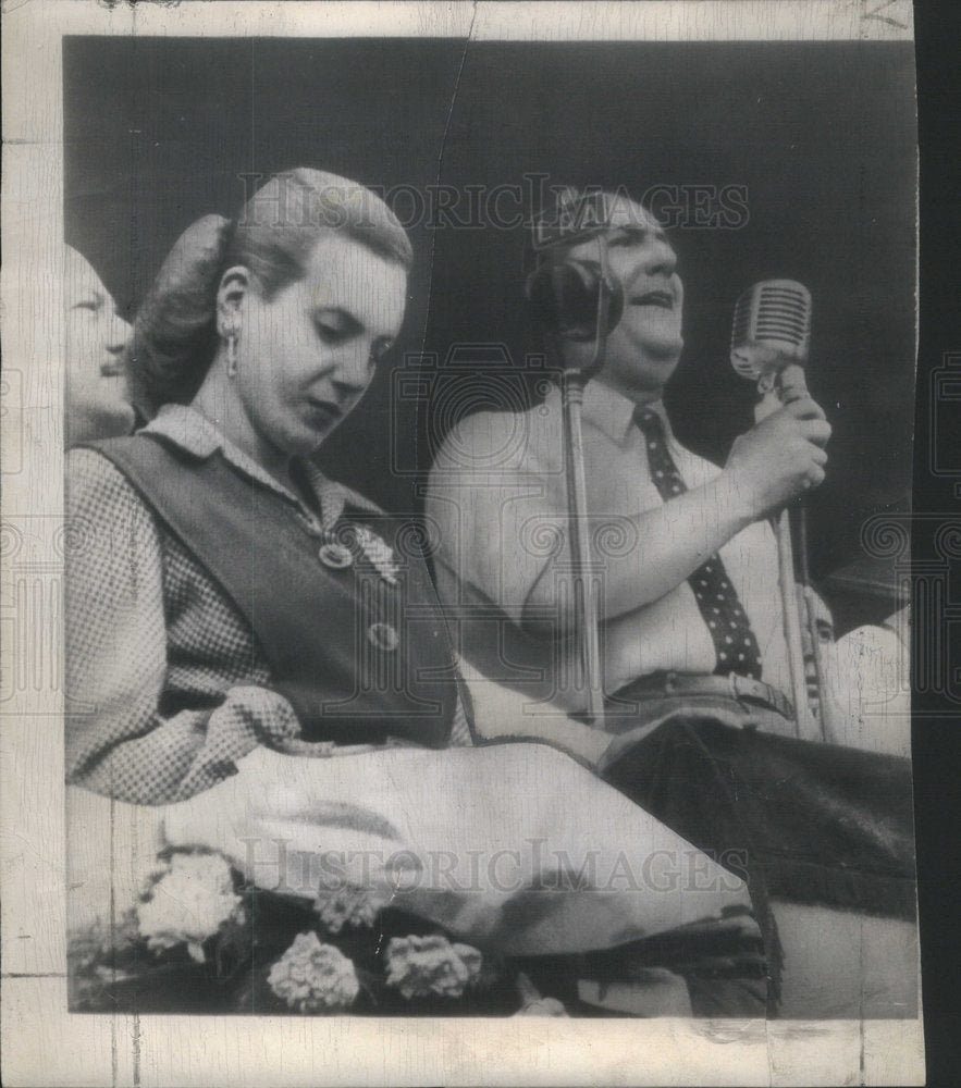 1947 Juan & Evita Peron - Historic Images