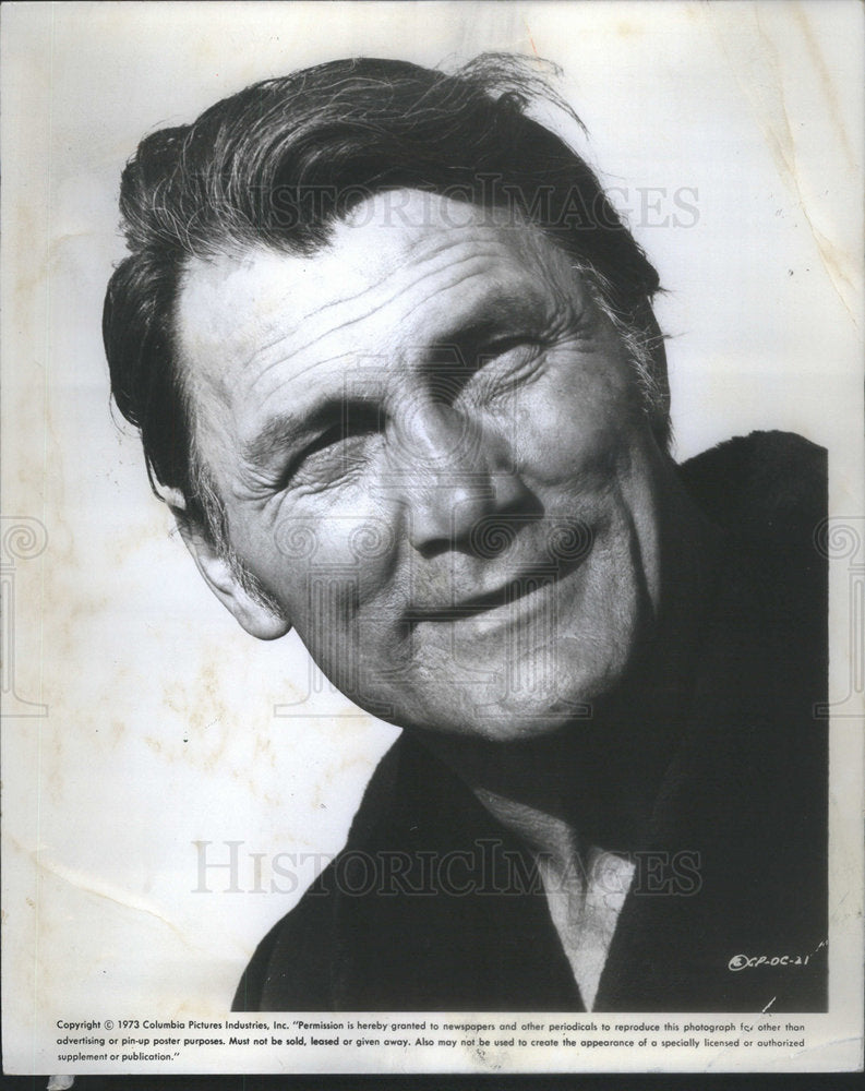 1973 Jack Palance American Film & Television Actor - Historic Images