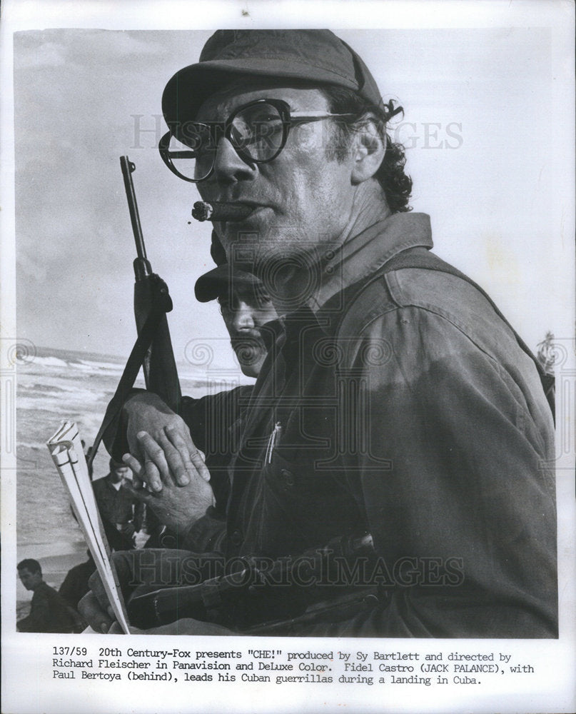 1969 Press Photo JACK PALANCE  AMERICAN ACTOR - Historic Images