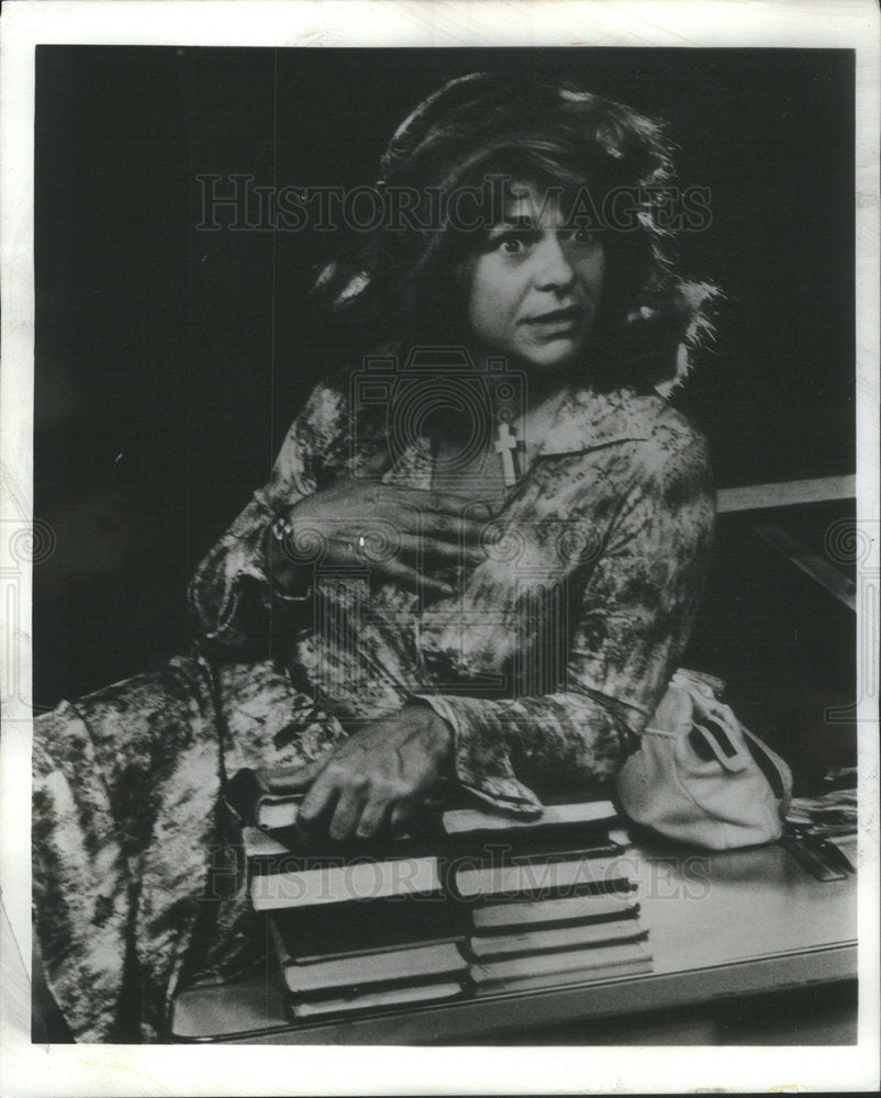 1982 Press Photo Estelle Parsons Actress Miss Margarida&#39;s Way Chicago Goodman - Historic Images