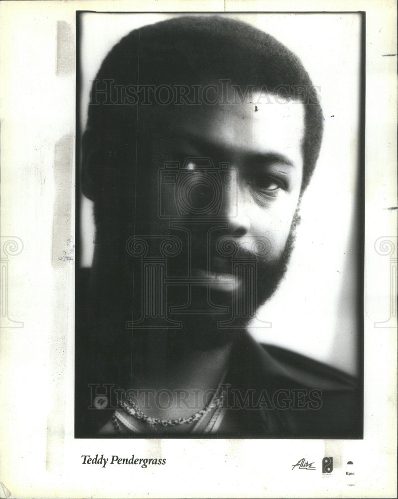 1979 Press Photo TEDDY PENDERGRASS AMERICAN SINGER SONGWRITER - Historic Images