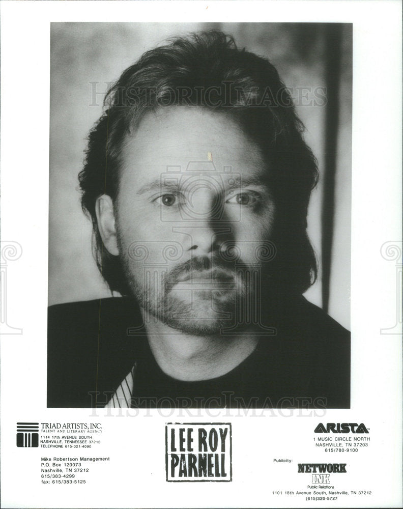 1993 Press Photo LEE ROY PARNELL AMERICAN MUSIC ARTIST - Historic Images