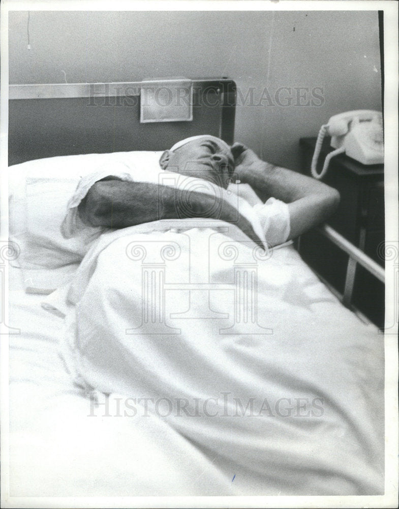 1964 Walter Patchie, Driver Of Car That Jumped Curb - Historic Images