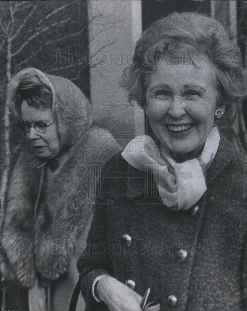 1967 Press Photo Judge Herbert C Paschen's Wife Helen - Historic Images