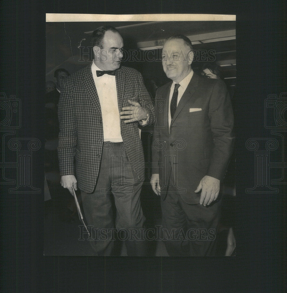 1965 Press Photo Head Of Stratton Prosecution Vincent P Russo Smiling In Defeat - Historic Images