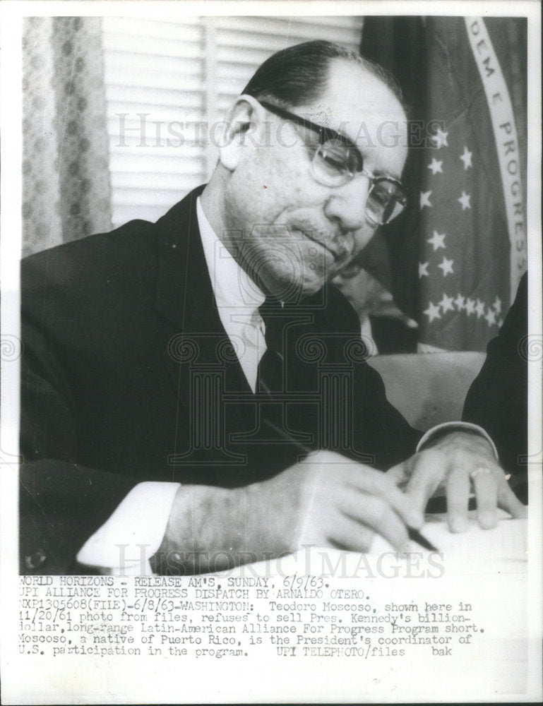 1963 Teodore moscoso - Historic Images