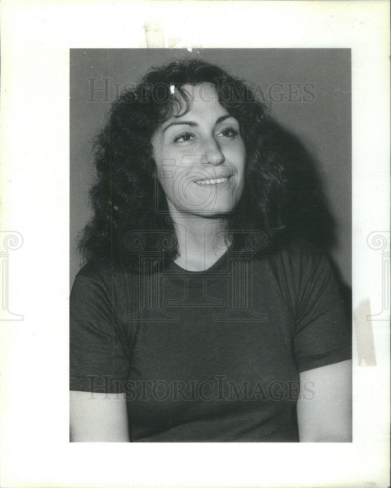 1981 Press Photo Portrait of Barbara Mozaccchio - Historic Images