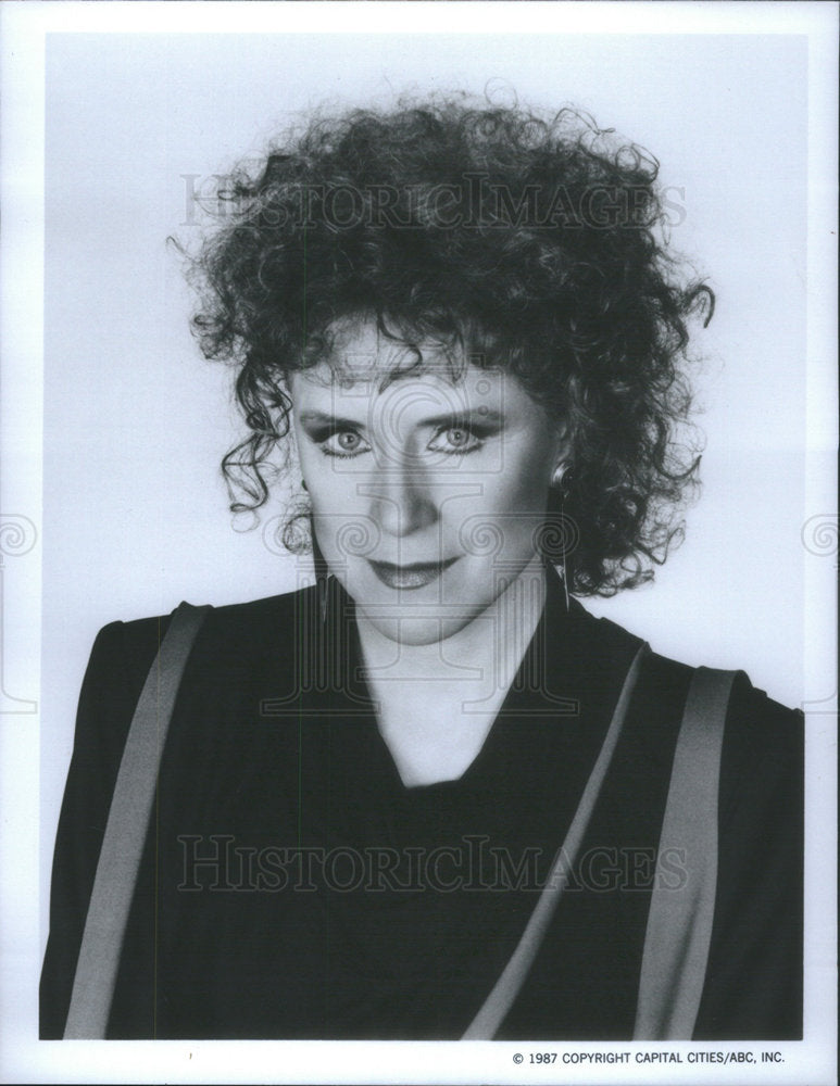 1987 Press Photo The Charmings Actress Parfitt - Historic Images