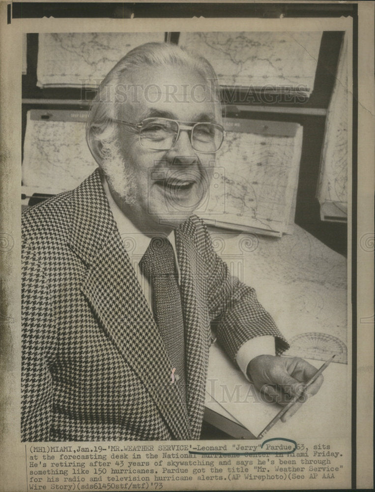 1973 Press Photo Leonard Pardue - RSC94317 - Historic Images