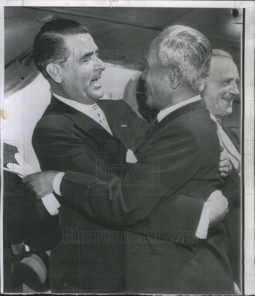 1955 Press Photo John E. Peurifoy US Ambassador to Thailand - Historic Images