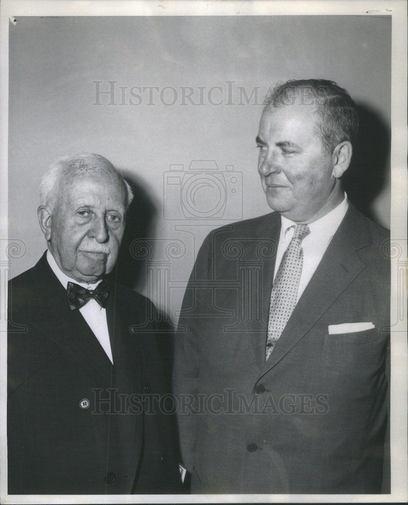 1959 Press Photo Department Store Owners J.C. Penney And C. Virgil Martin - Historic Images