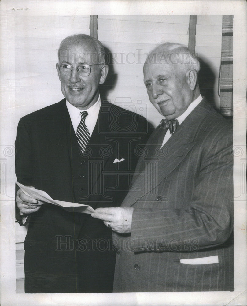 1953 Press Photo J.C. Penny Speaks At Inland Daily Press Luncheon - Historic Images