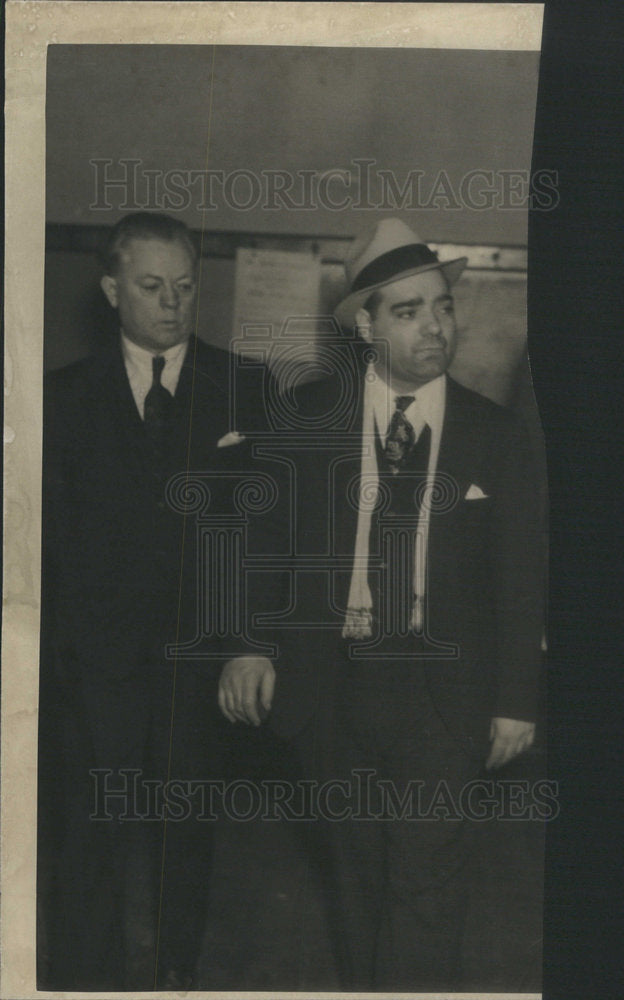 1937 Press Photo Frank Penicara kidnapper - RSC94703 - Historic Images