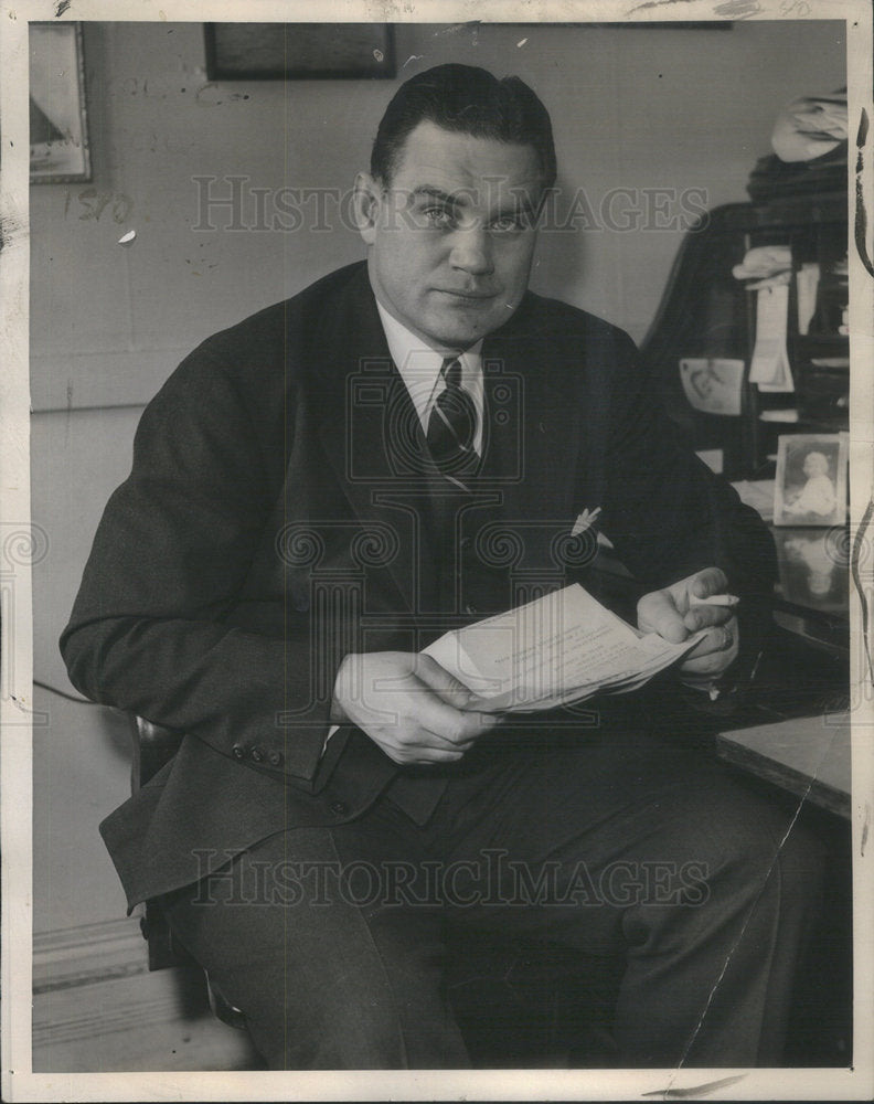1937 Henry Penfield Evanston Illinois Mayor Elect - Historic Images