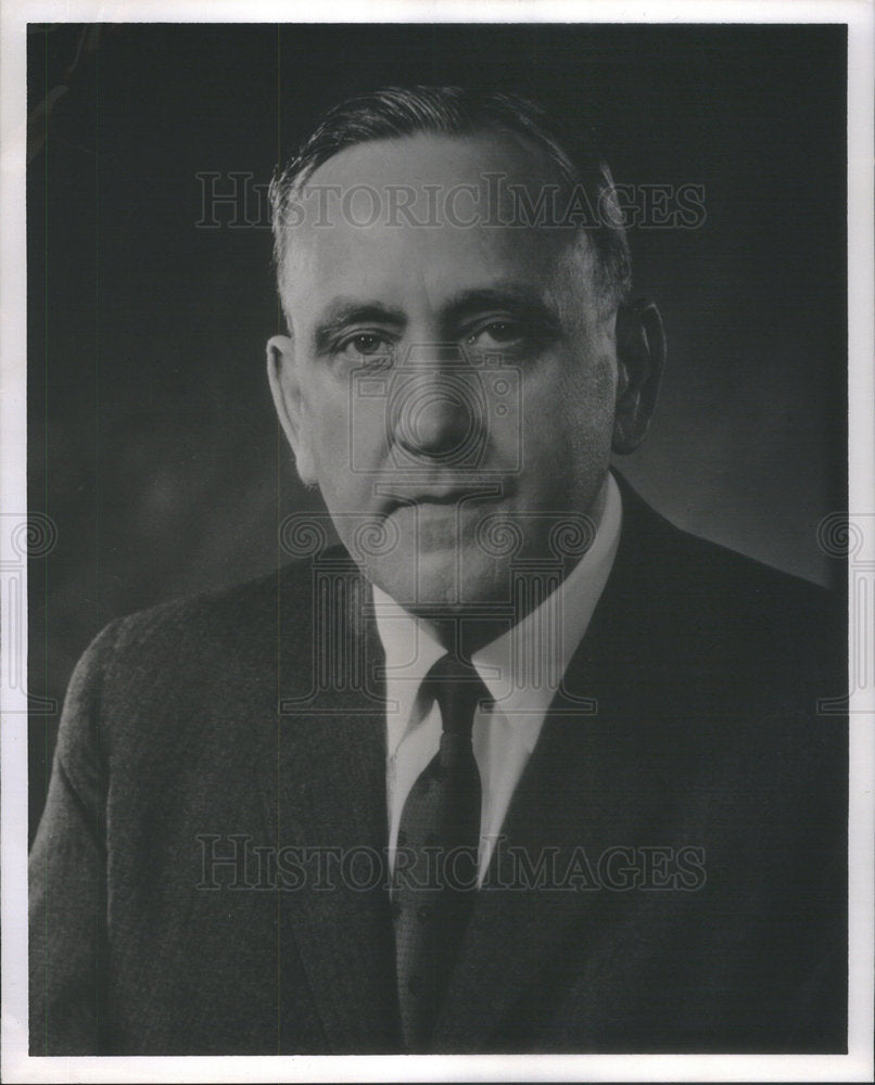 Press photo
Henry E Rauch, Chairman Board of Directors Burlington Industries inc - Historic Images