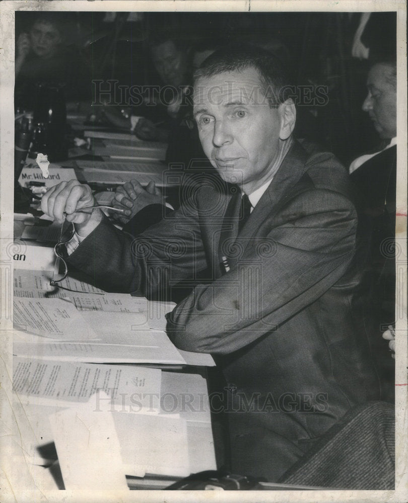 1962 Attorney William Rutherford Commissioner IPAC Chicago Meeting - Historic Images