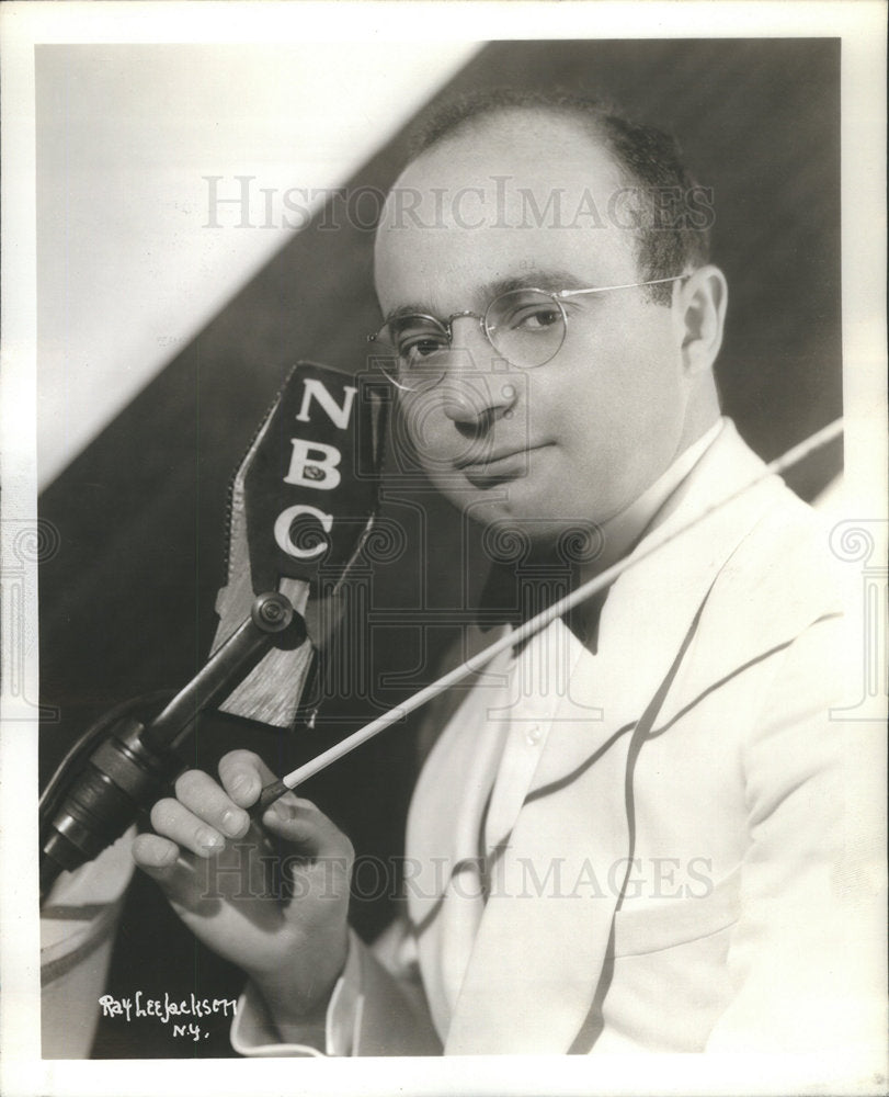 Press Photo Barry Salter 1940 Television Radio Star NBC Network - Historic Images