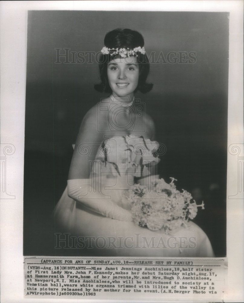 1963 Miss Janet jennings Auchinloss - Historic Images