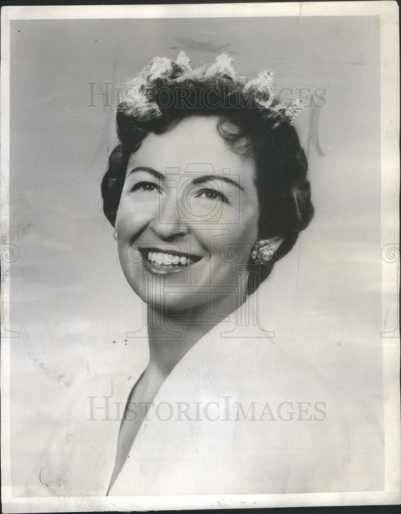 1961 Press Photo Mrs. America Housewife Contest Fashion Rosemary Murphy - Historic Images