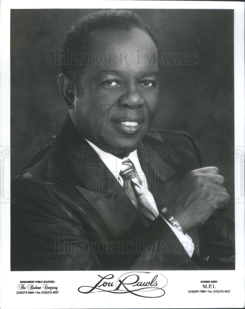 Press photo
Lou Rawls American jazz and soul singer - Historic Images