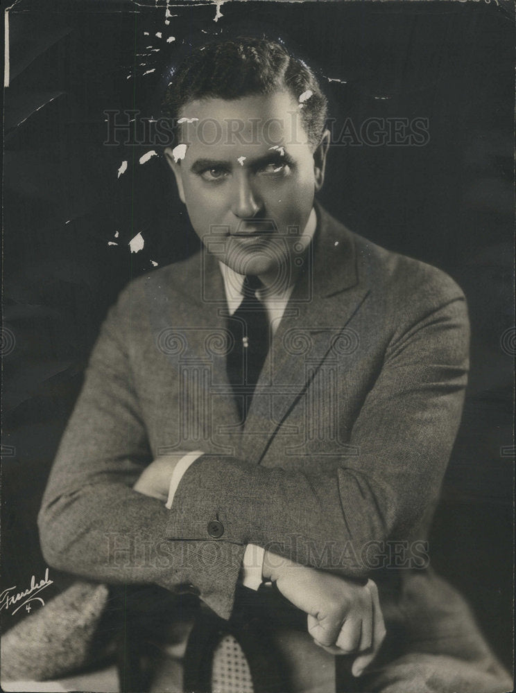 1922 Conflict Film Actor Rawlinson Character Portrait - Historic Images