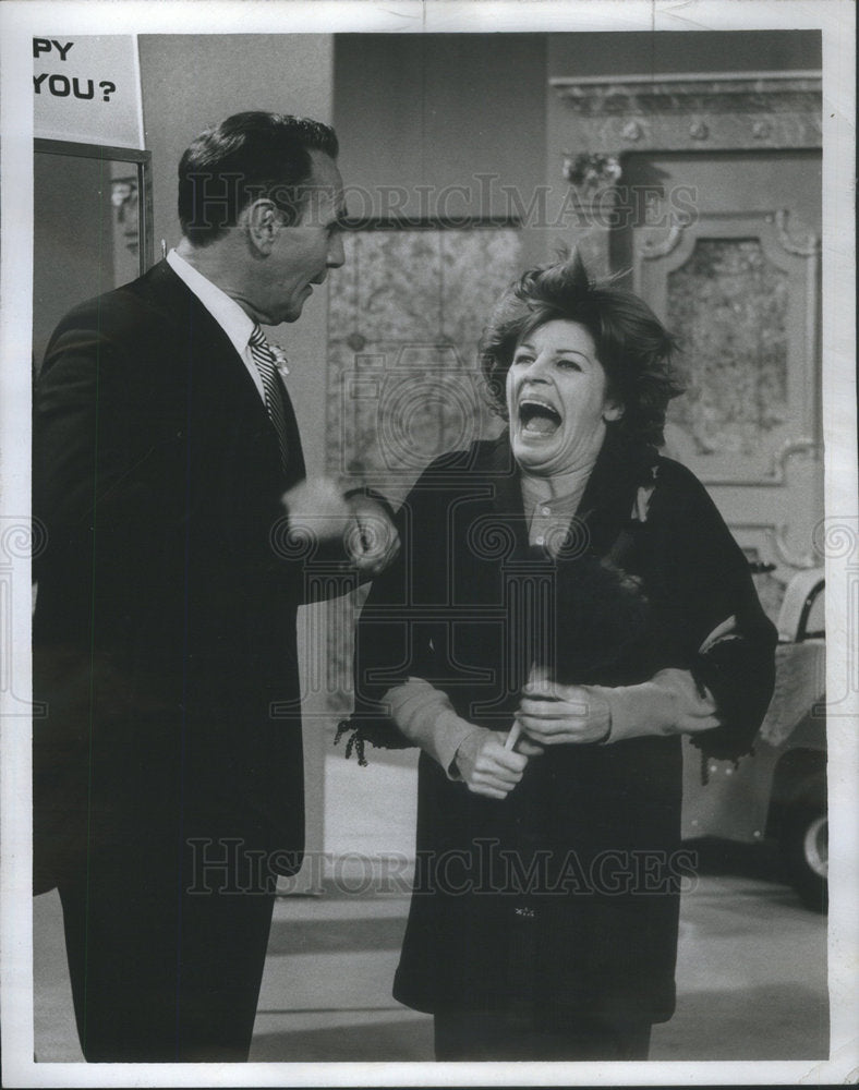 1962 Press Photo Milton Frome Martha Raye The Andy Williams Show - Historic Images