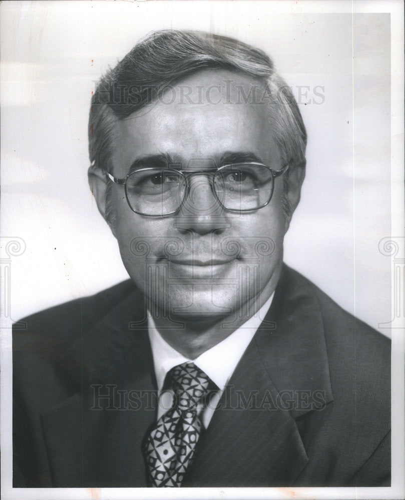 1971 J. Daniel Ray Director of Public Affairs Inland Steel - Historic Images