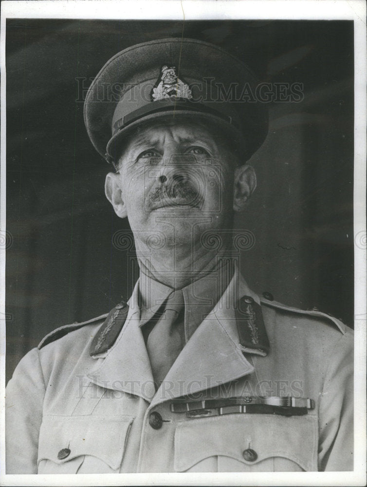 1942 Press Photo Major General Sir Iven Giffard McKay Australia&#39;s Home Forces - Historic Images