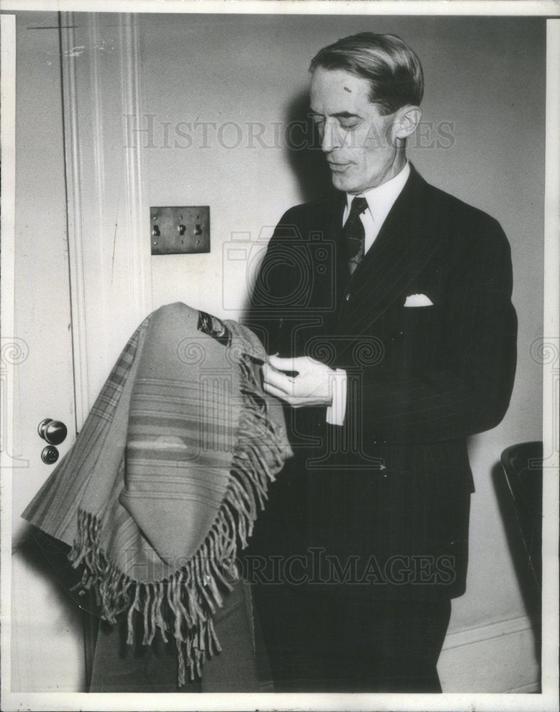 1938 Press Photo Marvin Mcintyre - Historic Images