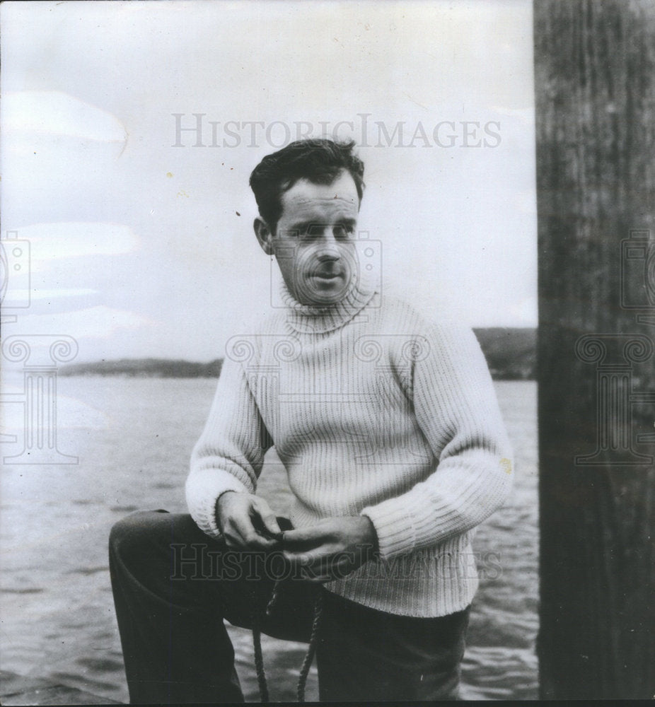 1968 Scottish Novelist Alistair MacLean, Author "Where Eagles Dare" - Historic Images