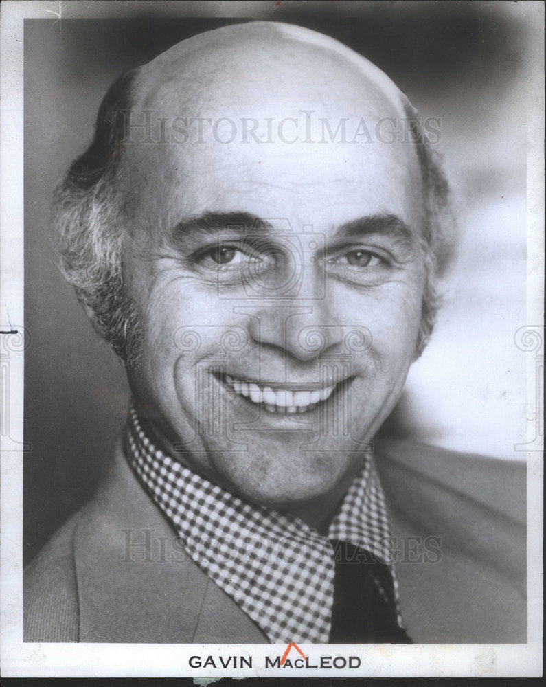 1984 Press Photo Actor Gavin MacLeod Plays Murray on "Mary Tyler Moore Show" - Historic Images