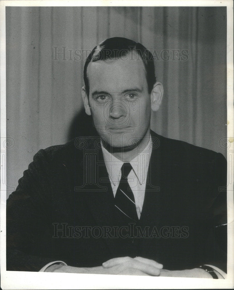 1111 Press Photo Michael J. Murpy Newsman and Radio-Personality - Historic Images