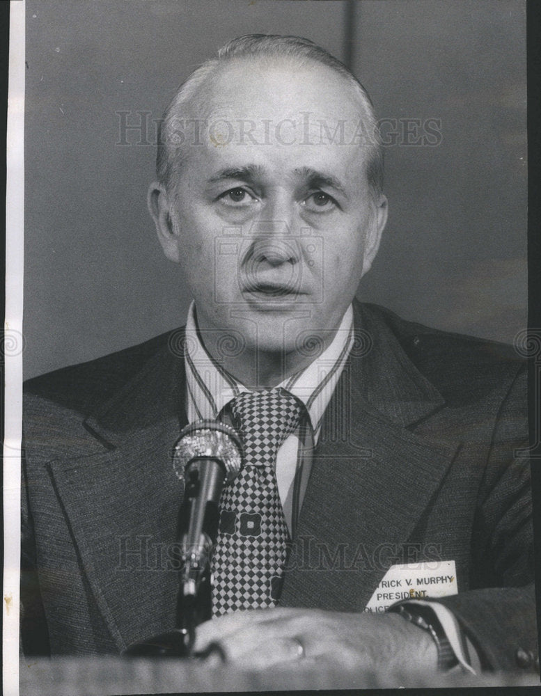 1973 Patrick V. Murphy pres Police Foundation - Historic Images