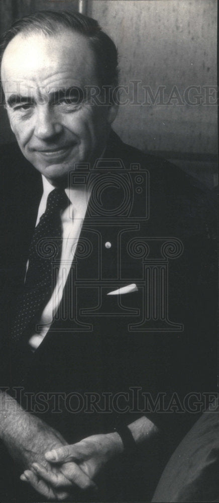 1987 Press Photo Rupert Murdoch - Historic Images