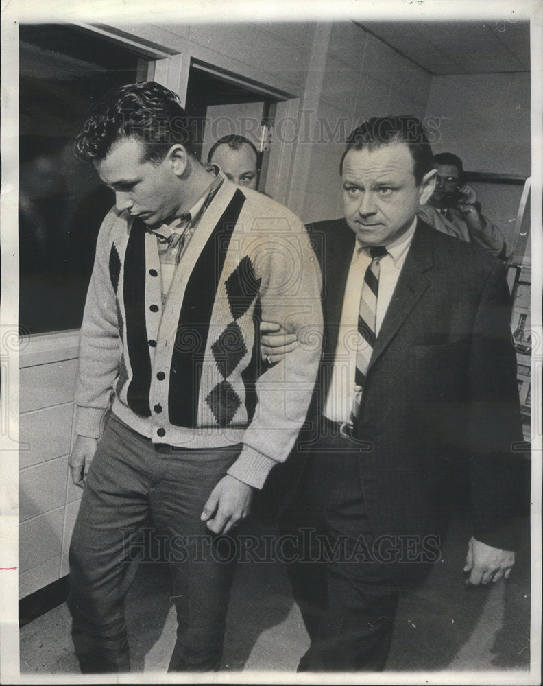 1966 Murder Suspect Army Corporal William D. Murphy At Arraignment - Historic Images