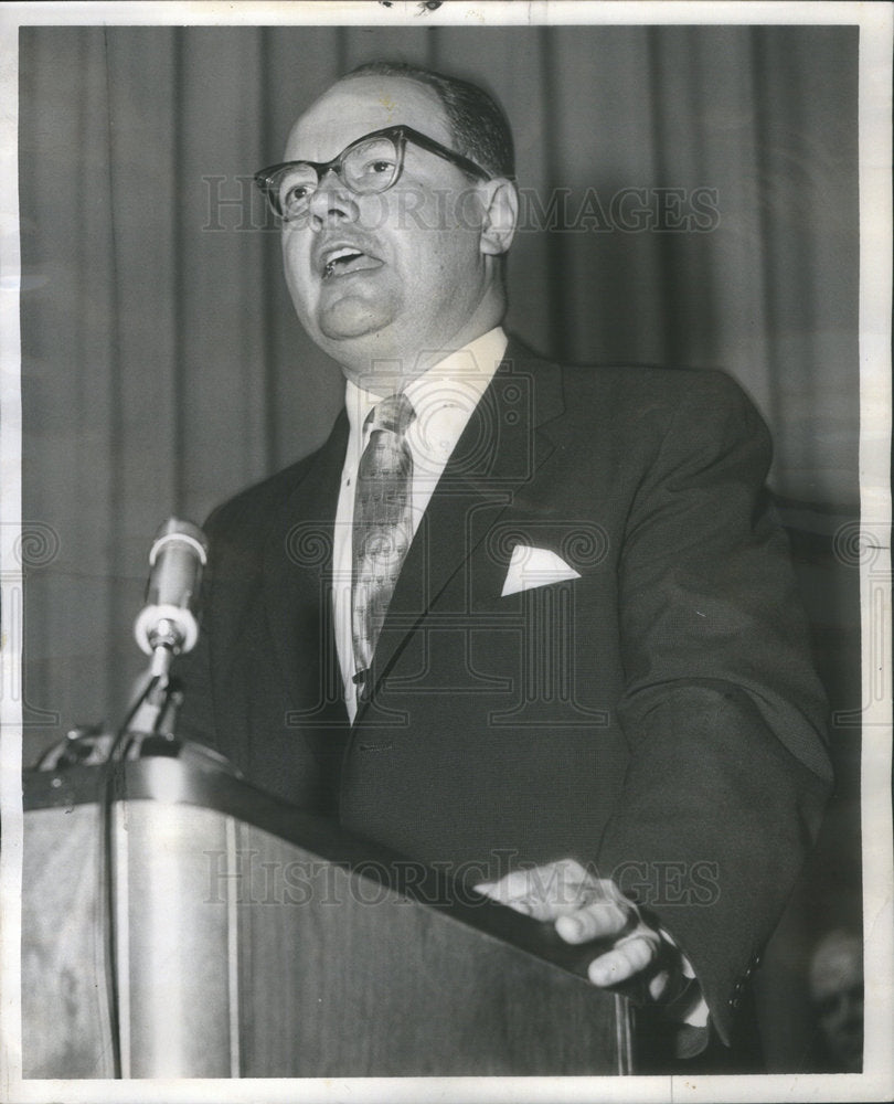 1959 Robert W. Murphy Borg-Warner Corp. Executive - Historic Images