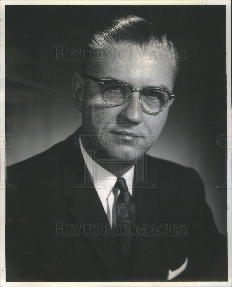 1961 Businessman Thomas C. Morrill. - Historic Images