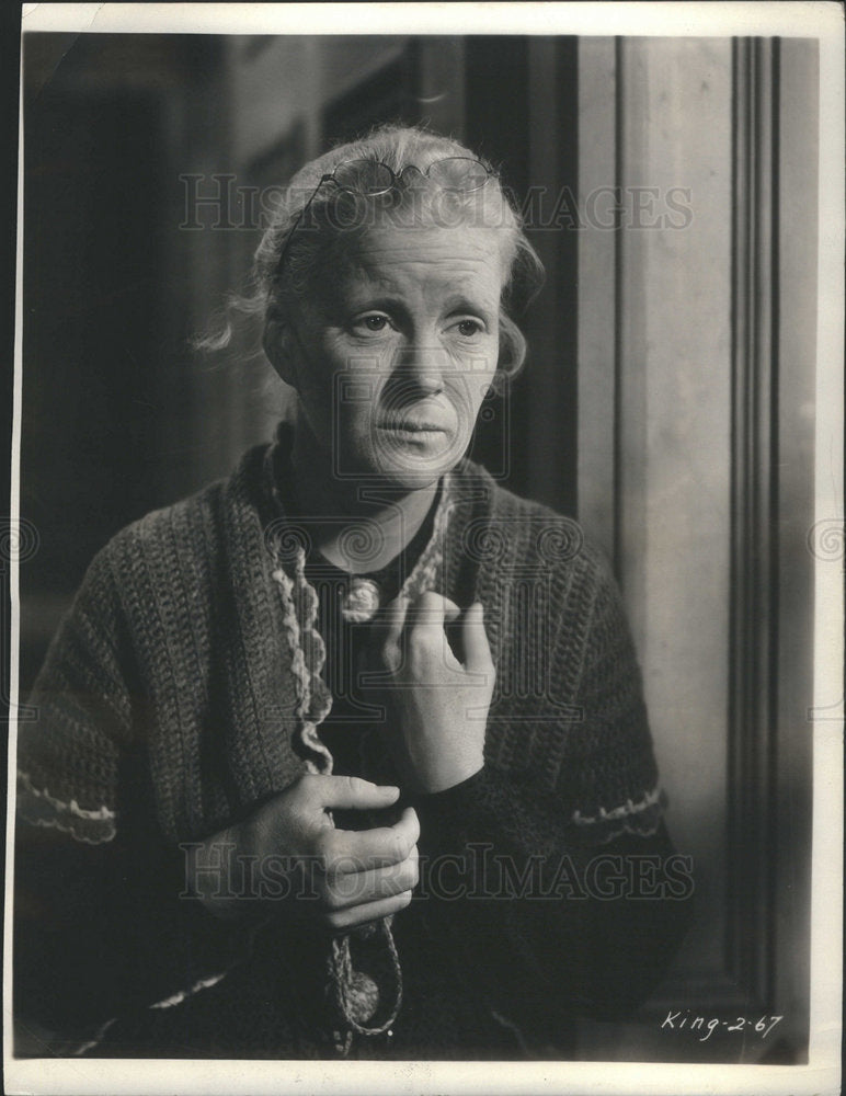 Press Photo Mae Marah in Over the Hill. - Historic Images