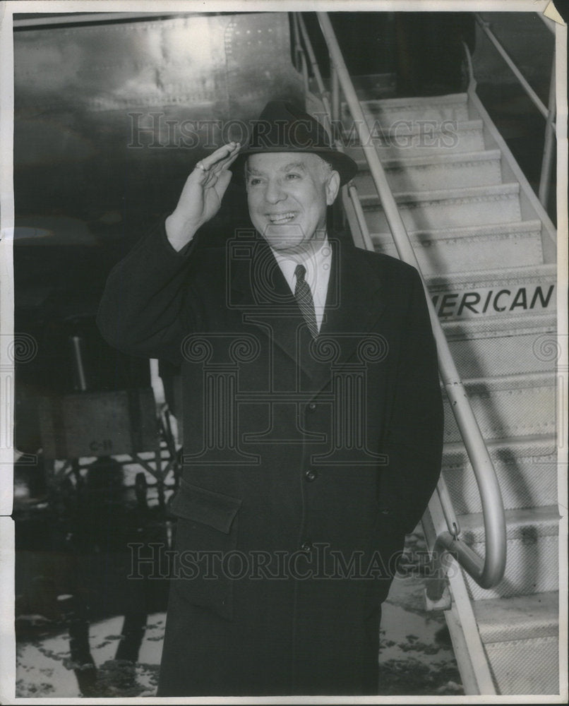 Press Photo Judge Abe Marovitz Federal Judge - Historic Images