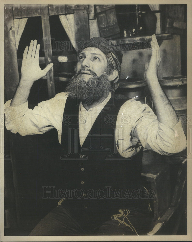 1974 Press Photo Lee Pelty/American Musical Theatre Actor/Fiddler On The Roof - Historic Images