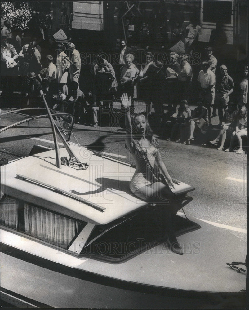 1970 Lakefront Festival Queen Anita Jay Pedersen  - Historic Images