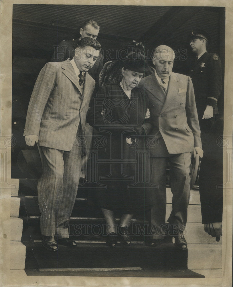 1943 Nash Family Attending Funeral Services Patrick Stairs-Historic Images