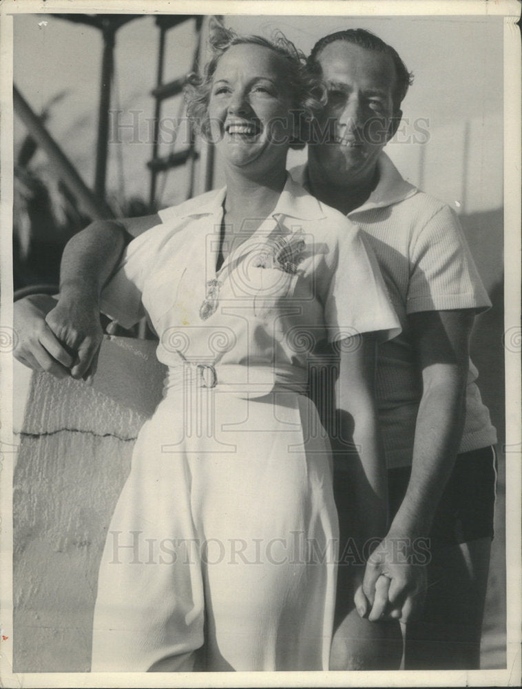 1936 Press Photo Plotted to kidnap the wife Townsend Netcher, dept.store owner - Historic Images