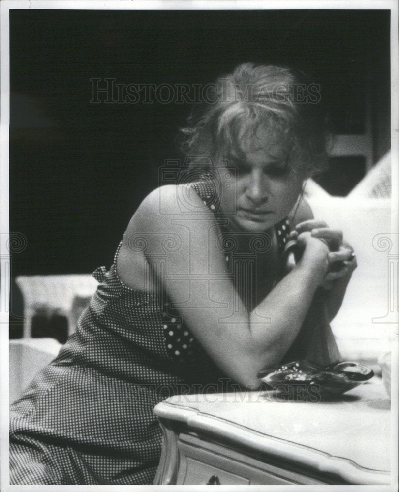 1972 Press Photo Lois Nettleton Peter Marshall The Only Game In Town - Historic Images