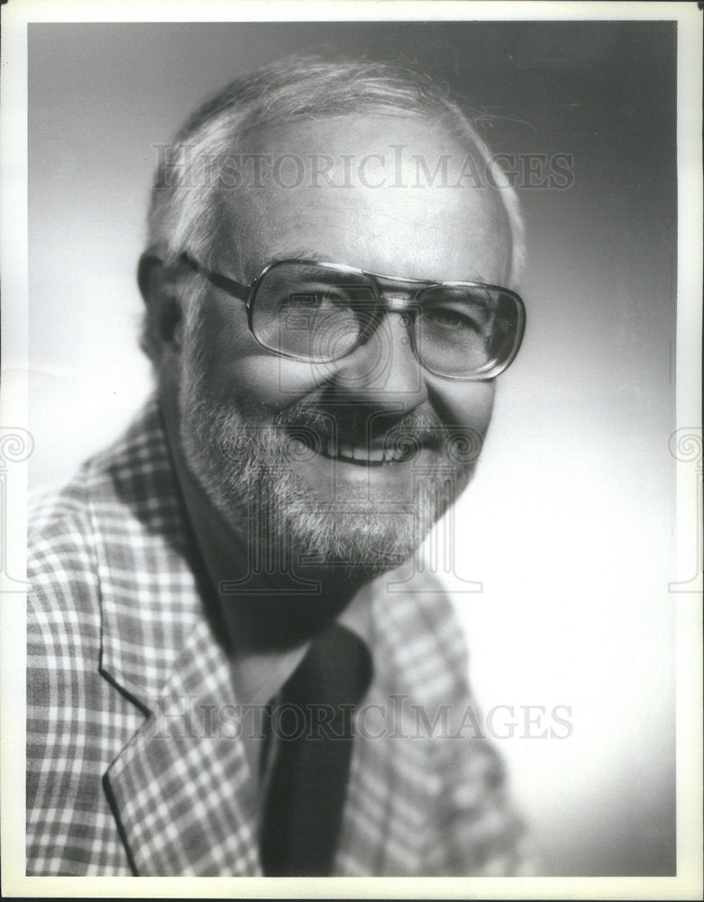 1981 Press Photo Jack Perkins American Reporter In NBC Magazine With David Brink - Historic Images